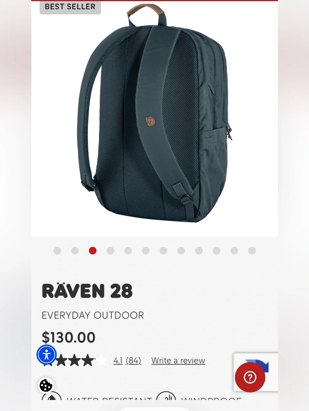 Fjallraven RÄVEN 28 Backpack - Navy
